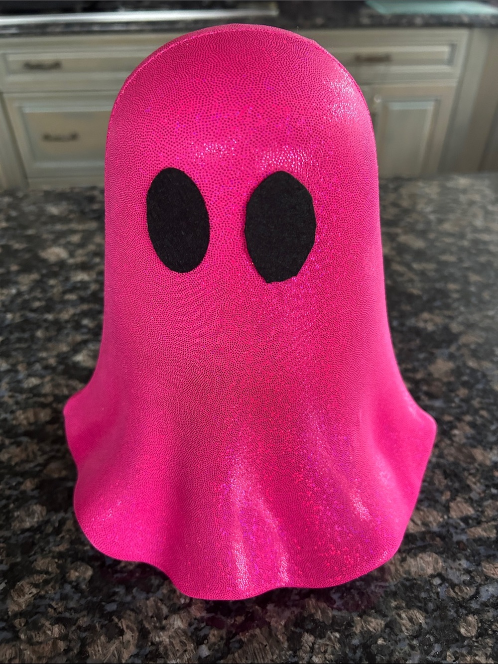 ASHLAND SWEET & SPOOKY PINK 9" GLITTER GHOST TABLETOP DECOR NWT